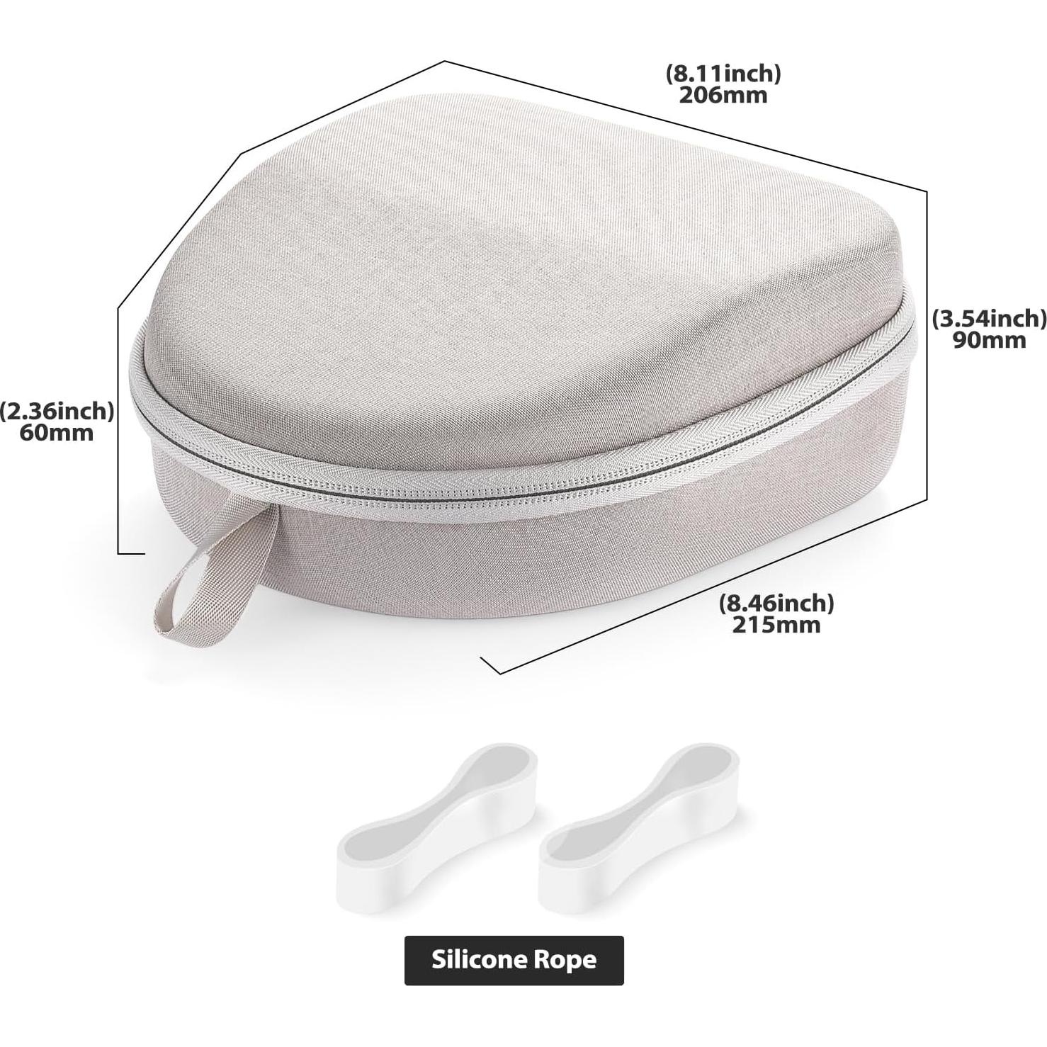 Funda para Auriculares Beats Studio Pro/3/2/Solo 4 Gris Claro