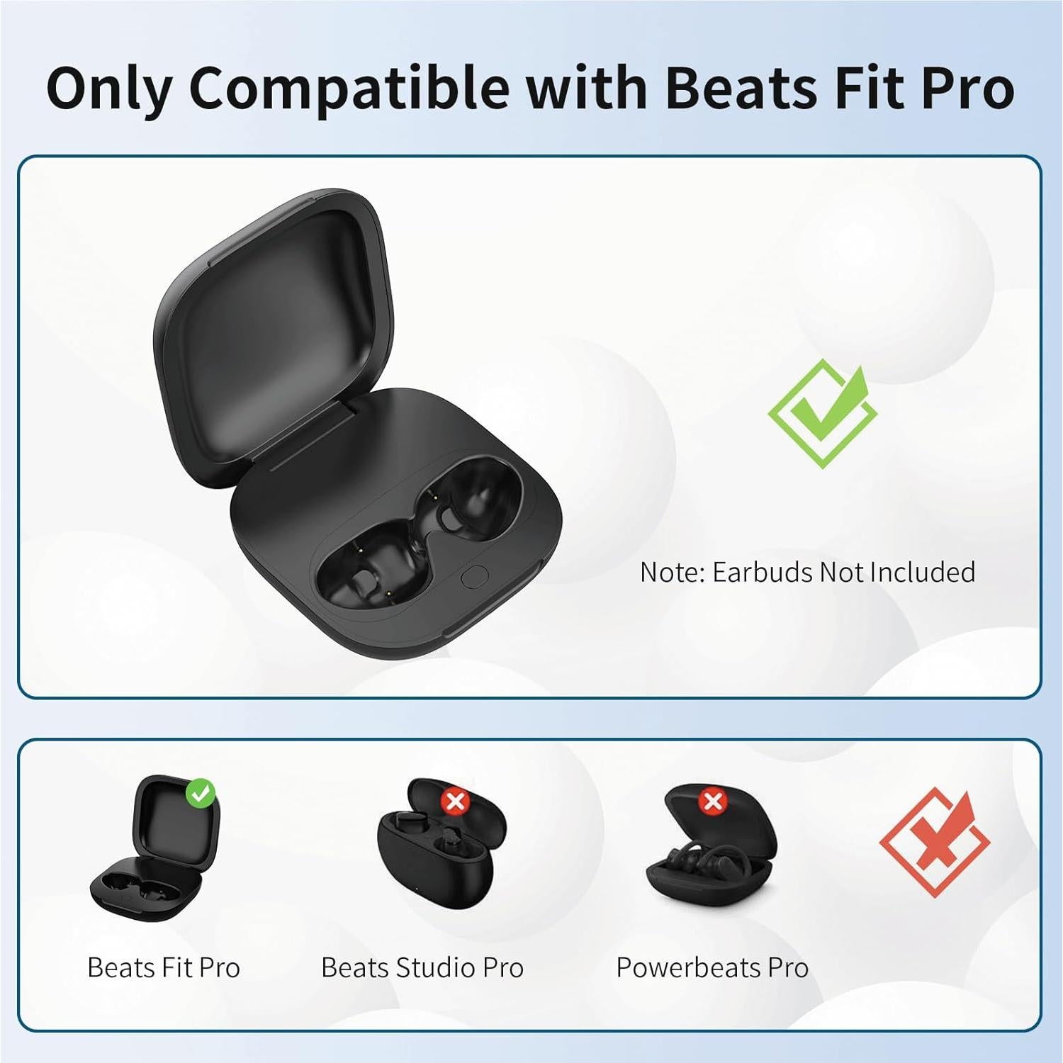 Estuche de Carga Figitos para Beats Fit Pro 700mAh
