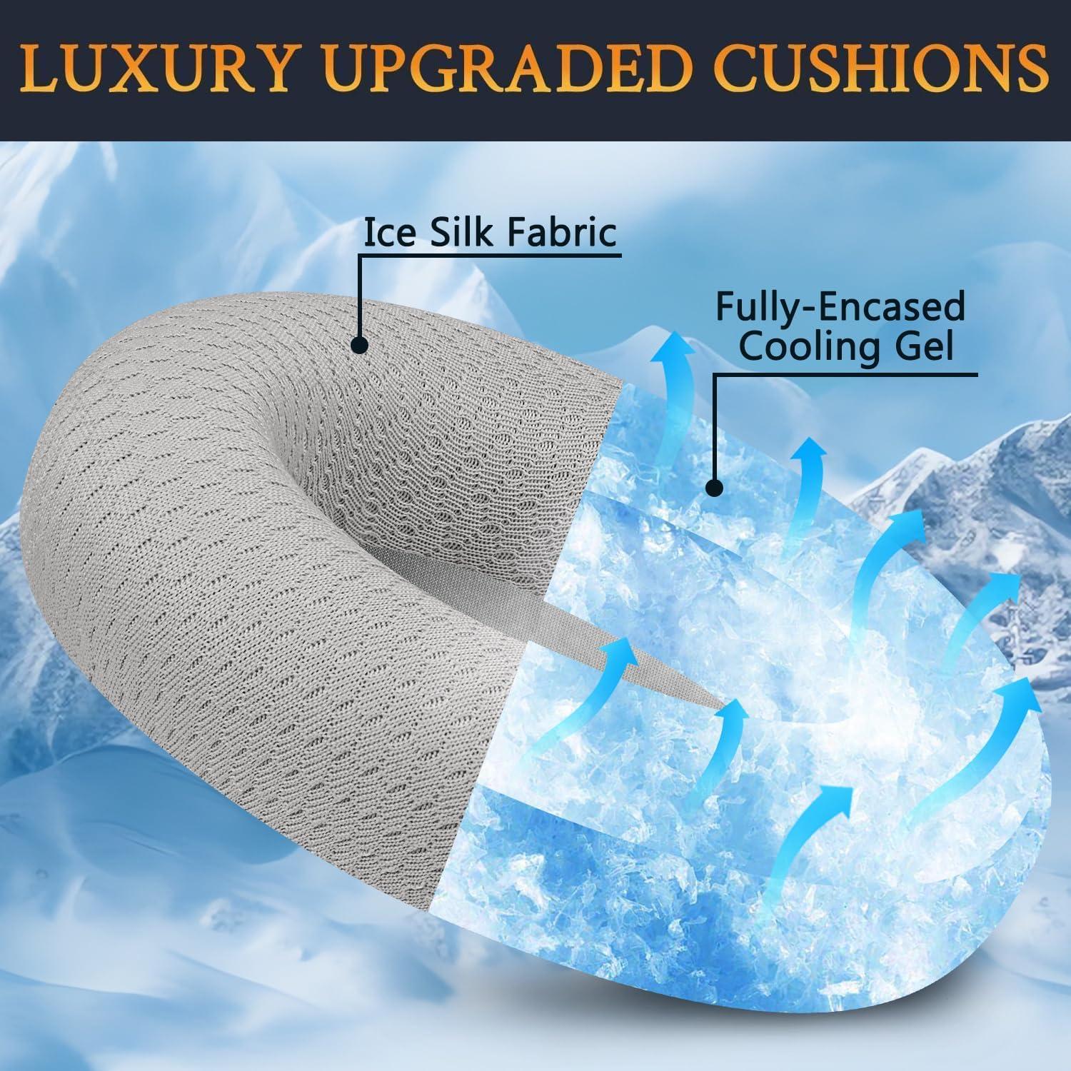 Almohadillas de Gel Refrigerante SOULWIT para Auriculares Beats Studio Pro