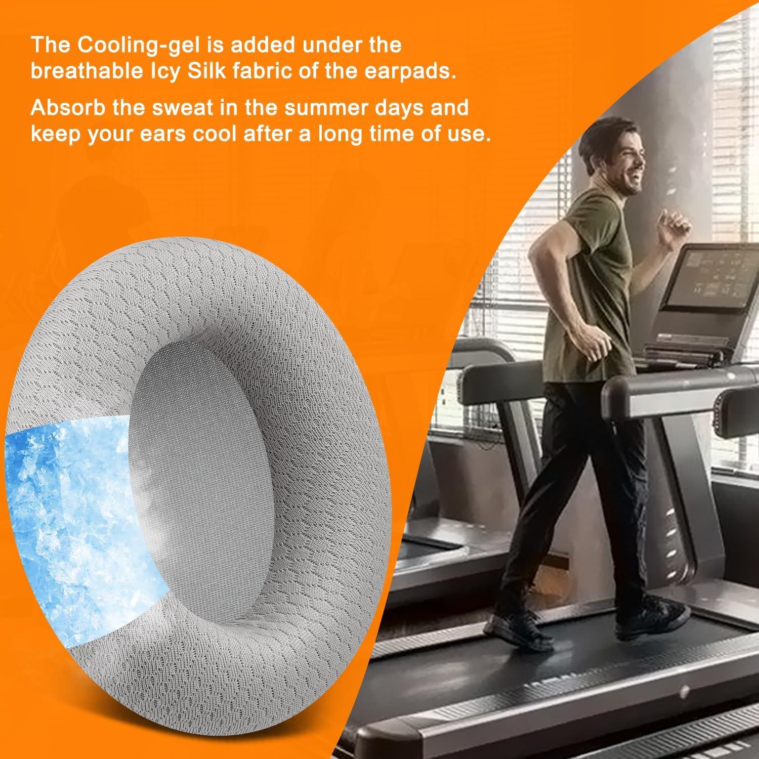 Almohadillas de Gel Refrigerante SOULWIT para Auriculares Beats Studio Pro