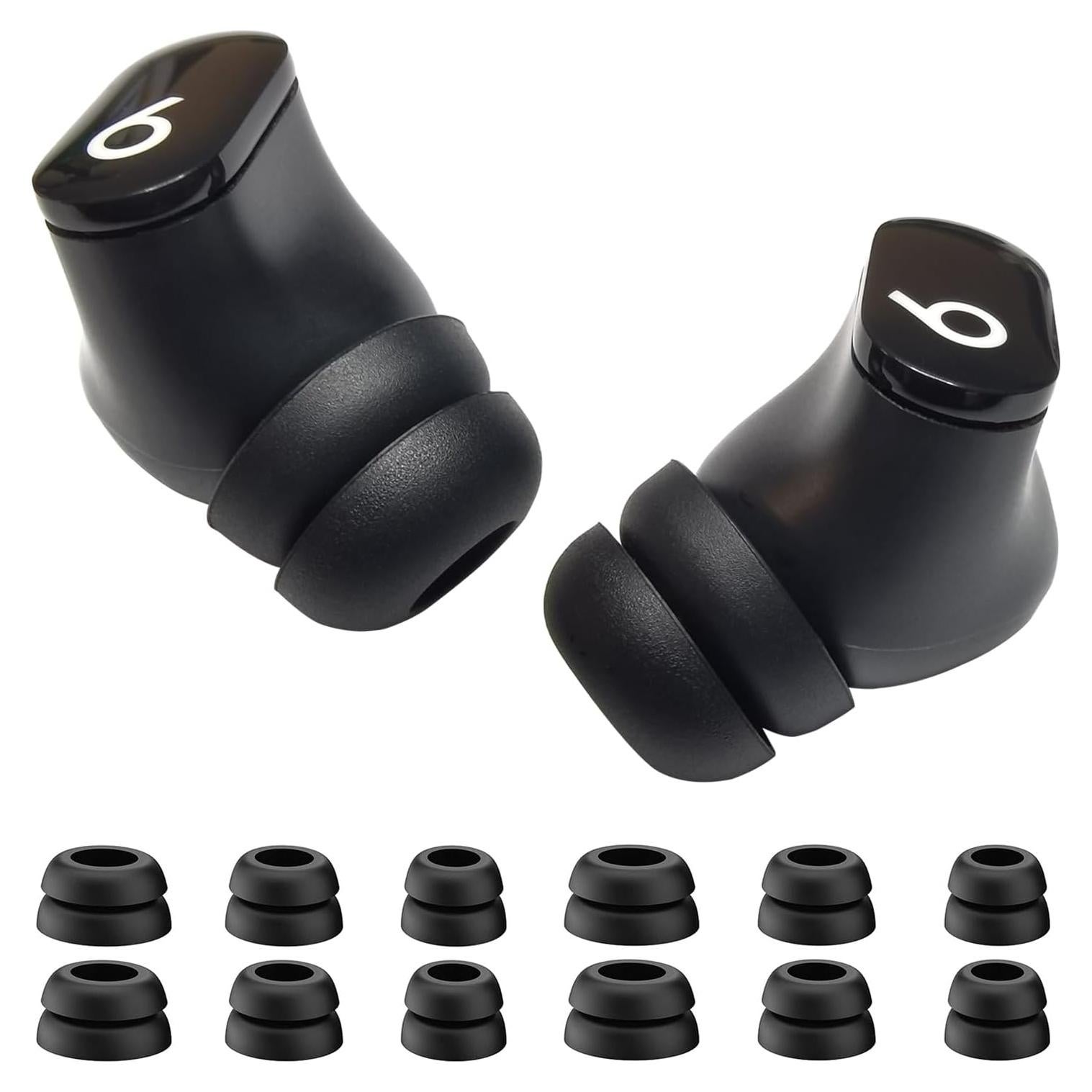 Consejos de Silicona Doble Brida Luckvan para Auriculares Beats