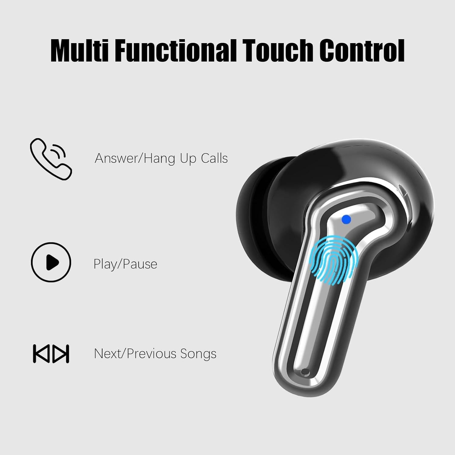 Auriculares Inalámbricos TEGDZGU ANC-T05 Bluetooth 5.4 HiFi