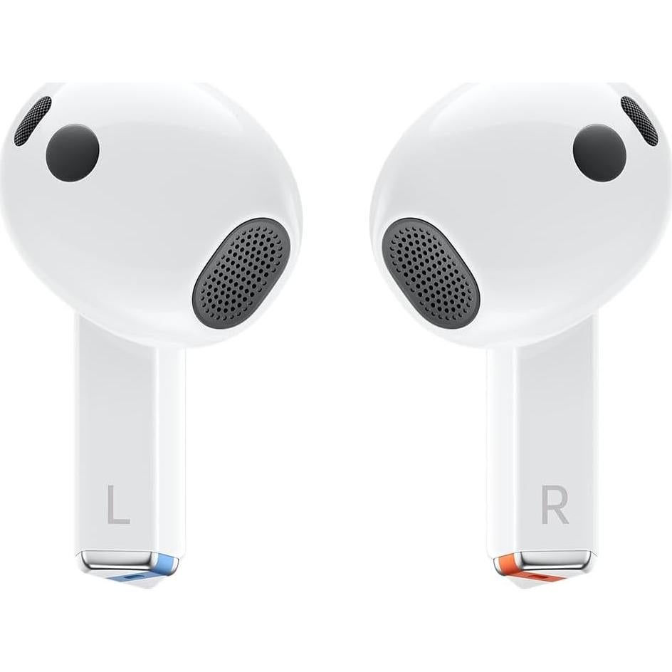 Auriculares Inalámbricos Samsung Galaxy Buds3, ANC, Bluetooth 5.4, Hi-Fi, Resistente al Agua, Modelo Internacional (Blanco)
