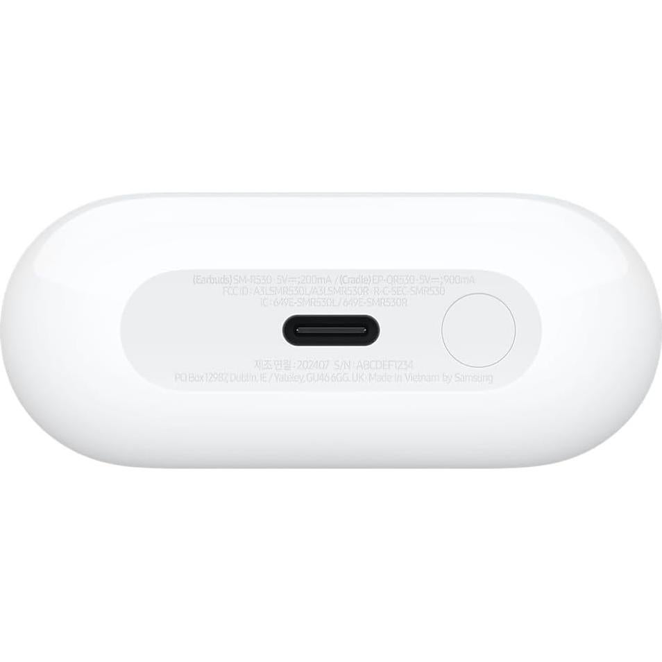 Auriculares Inalámbricos Samsung Galaxy Buds3, ANC, Bluetooth 5.4, Hi-Fi, Resistente al Agua, Modelo Internacional (Blanco)