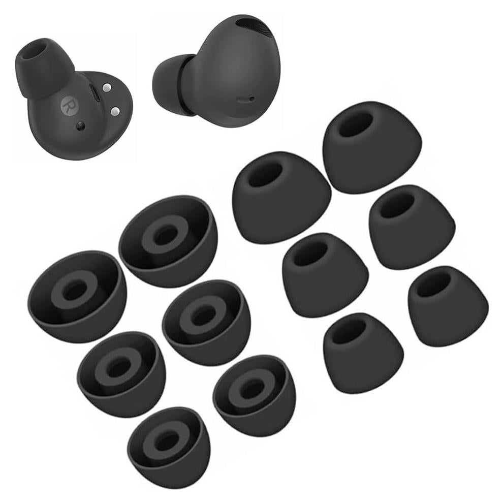 6 Pares de Puntas de Oído Silicona Suave para Galaxy Buds 2 Pro