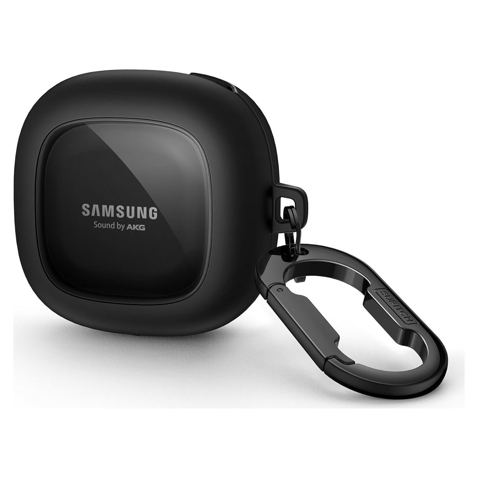 Funda Protectora SURITCH para Galaxy Buds FE/2 Pro/2/Pro/Live - Resistente a Golpes, Negro