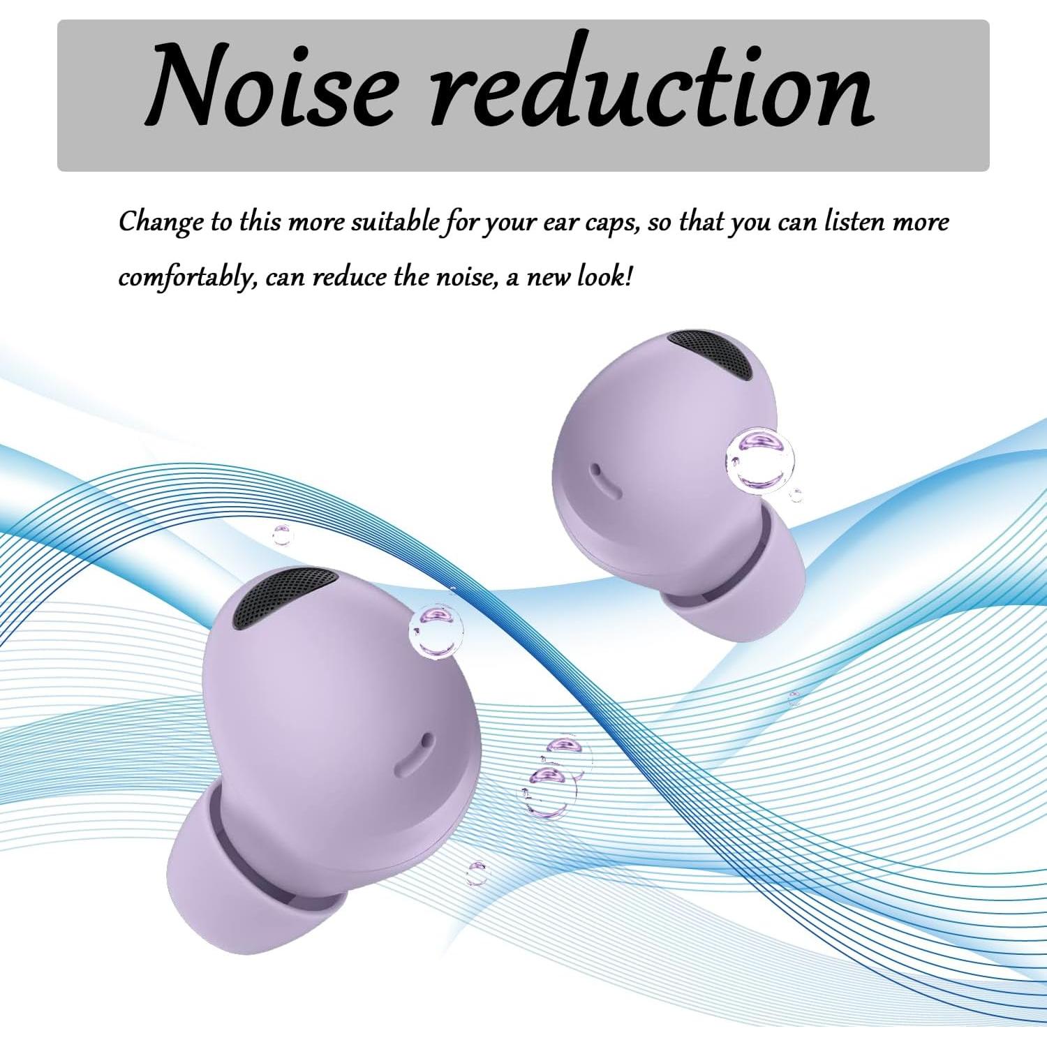 Puntas de Silicona de Repuesto UOWGA para Galaxy Buds 2 Pro - 6 Tamaños