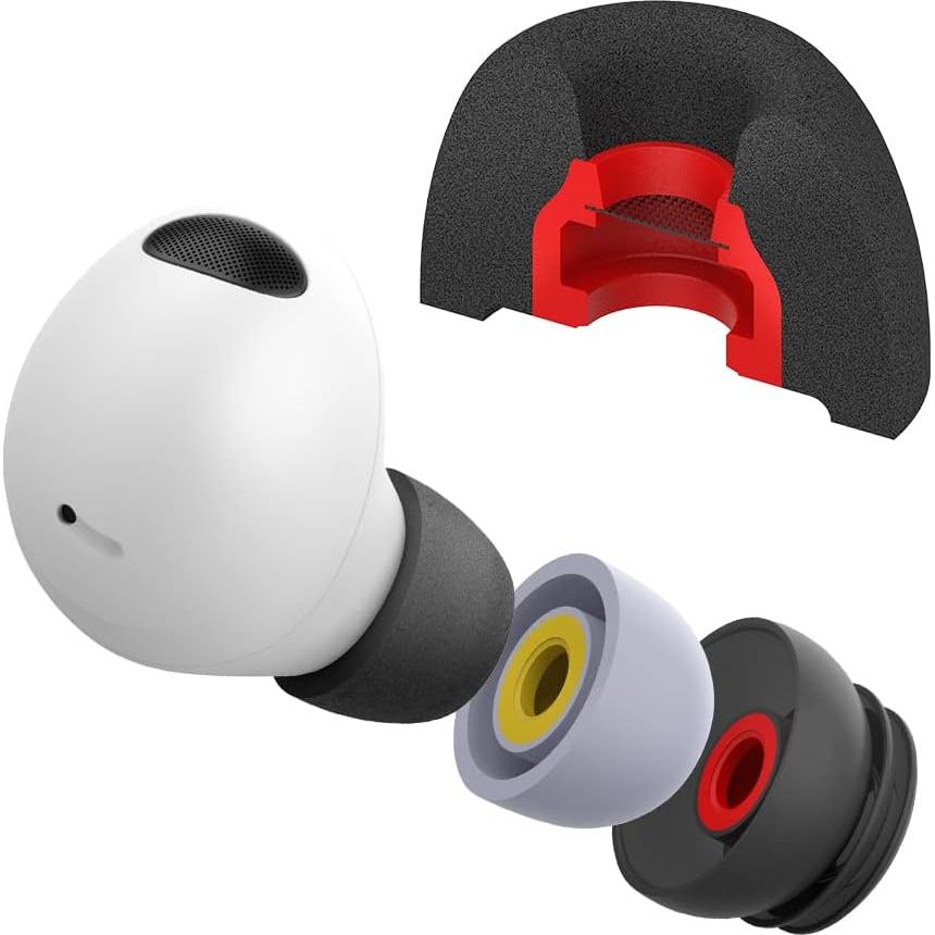 Puntas de espuma PU para Samsung Galaxy Buds2 Pro - 3 pares S/M/L