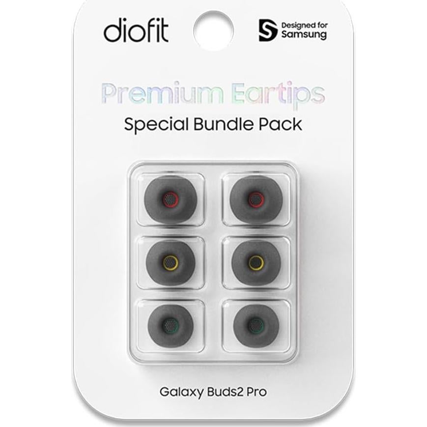 Puntas de espuma PU para Samsung Galaxy Buds2 Pro - 3 pares S/M/L