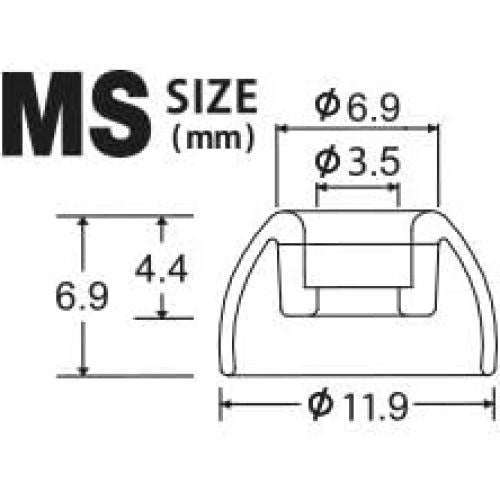 Puntas de Repuesto AZLA SednaEarfit Crystal para TWS MS