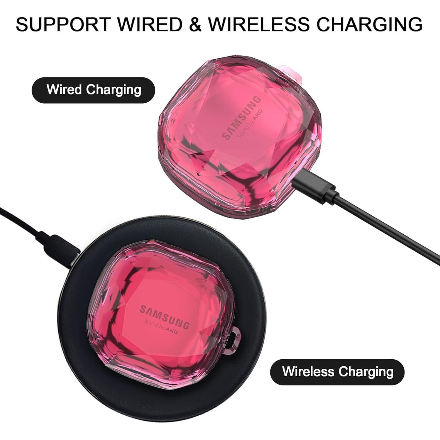 Funda Transparente Sonithos para Galaxy Buds 2 Pro y más