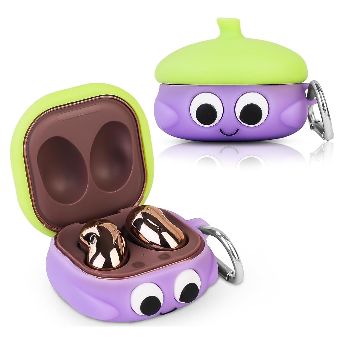 Funda de Silicona BGAANM para Galaxy Buds Live y Pro - Cartoon