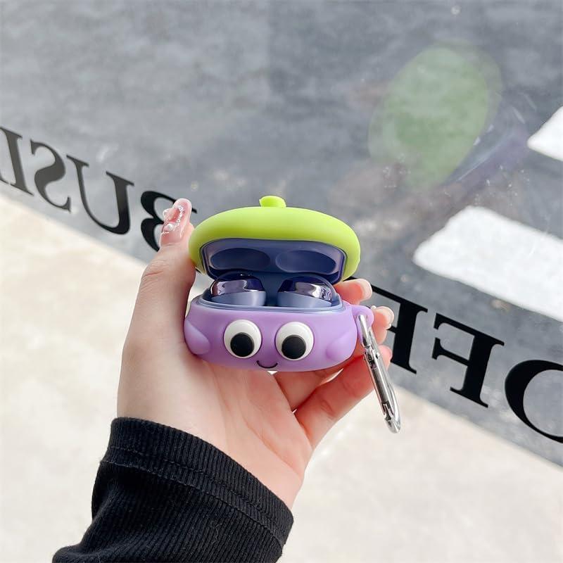 Funda de Silicona BGAANM para Galaxy Buds Live y Pro - Cartoon