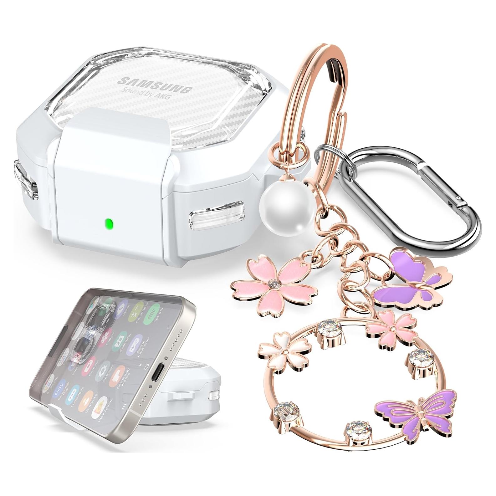 Funda Transparente con Cerradura para Galaxy Buds - MHYALUDO