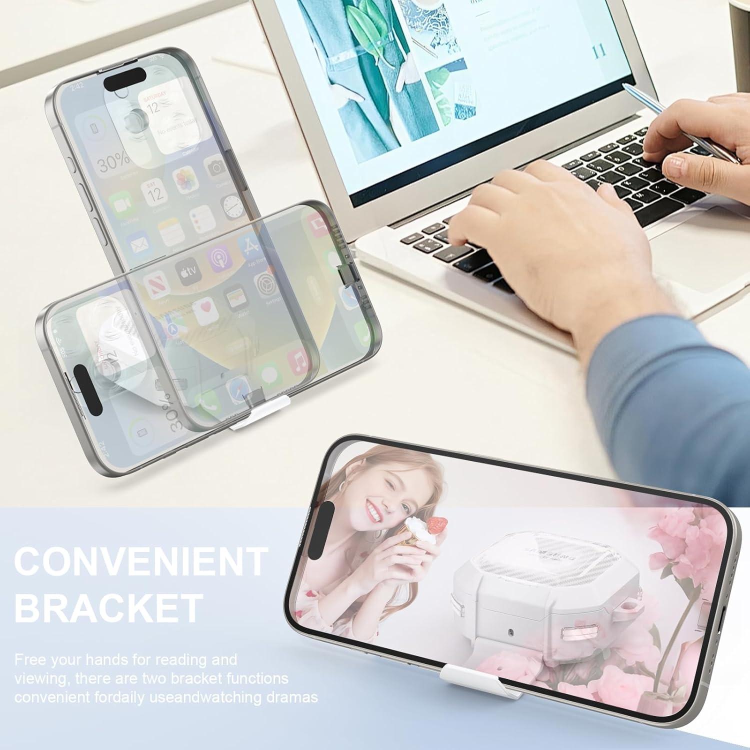 Funda Transparente con Cerradura para Galaxy Buds - MHYALUDO