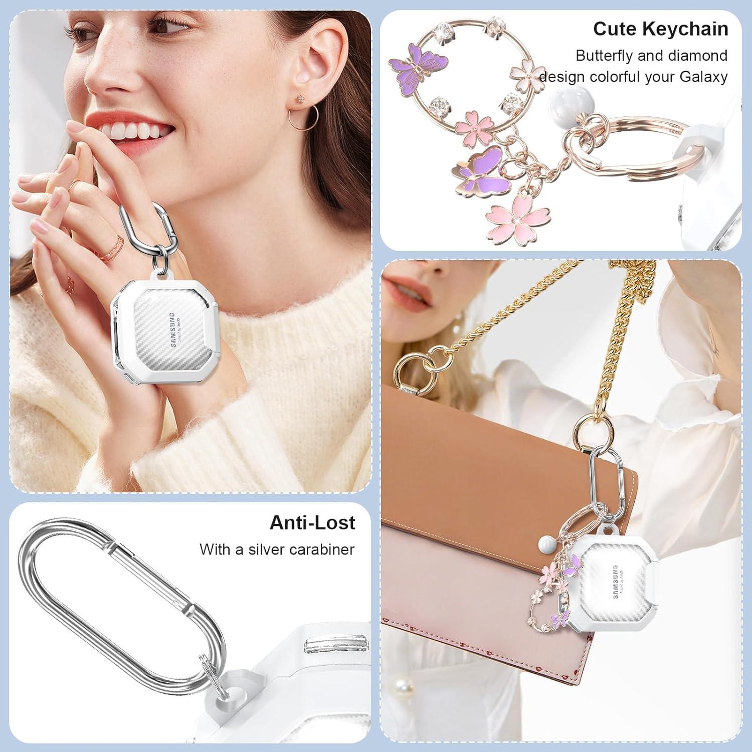 Funda Transparente con Cerradura para Galaxy Buds - MHYALUDO