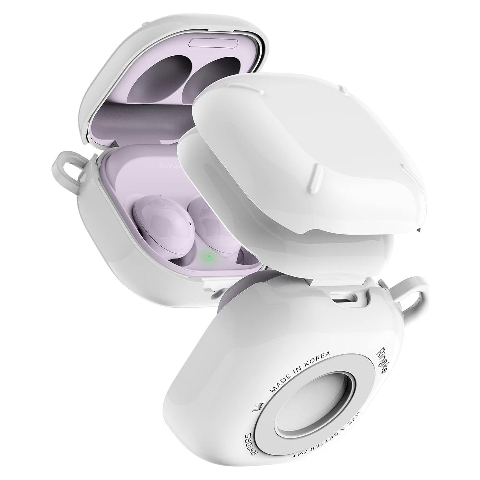 Funda Ringke Slim-X para Galaxy Buds 2 Pro y Buds Live - Blanco