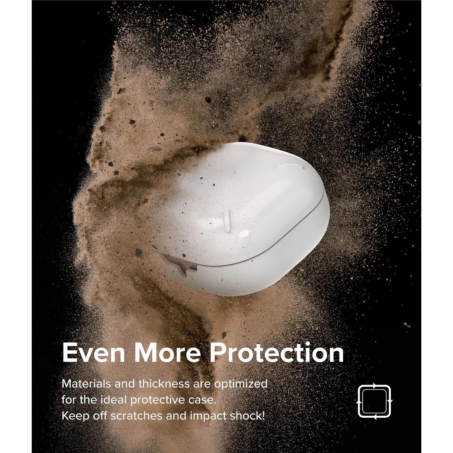 Funda Ringke Slim-X para Galaxy Buds 2 Pro y Buds Live - Blanco