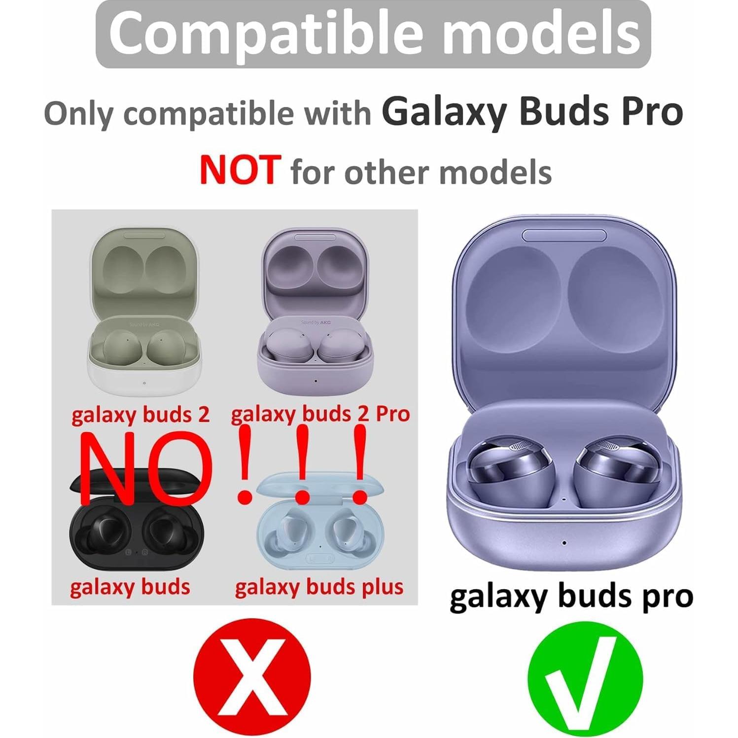 Puntas de oído de silicona JNSA para Galaxy Buds Pro - 12 pares