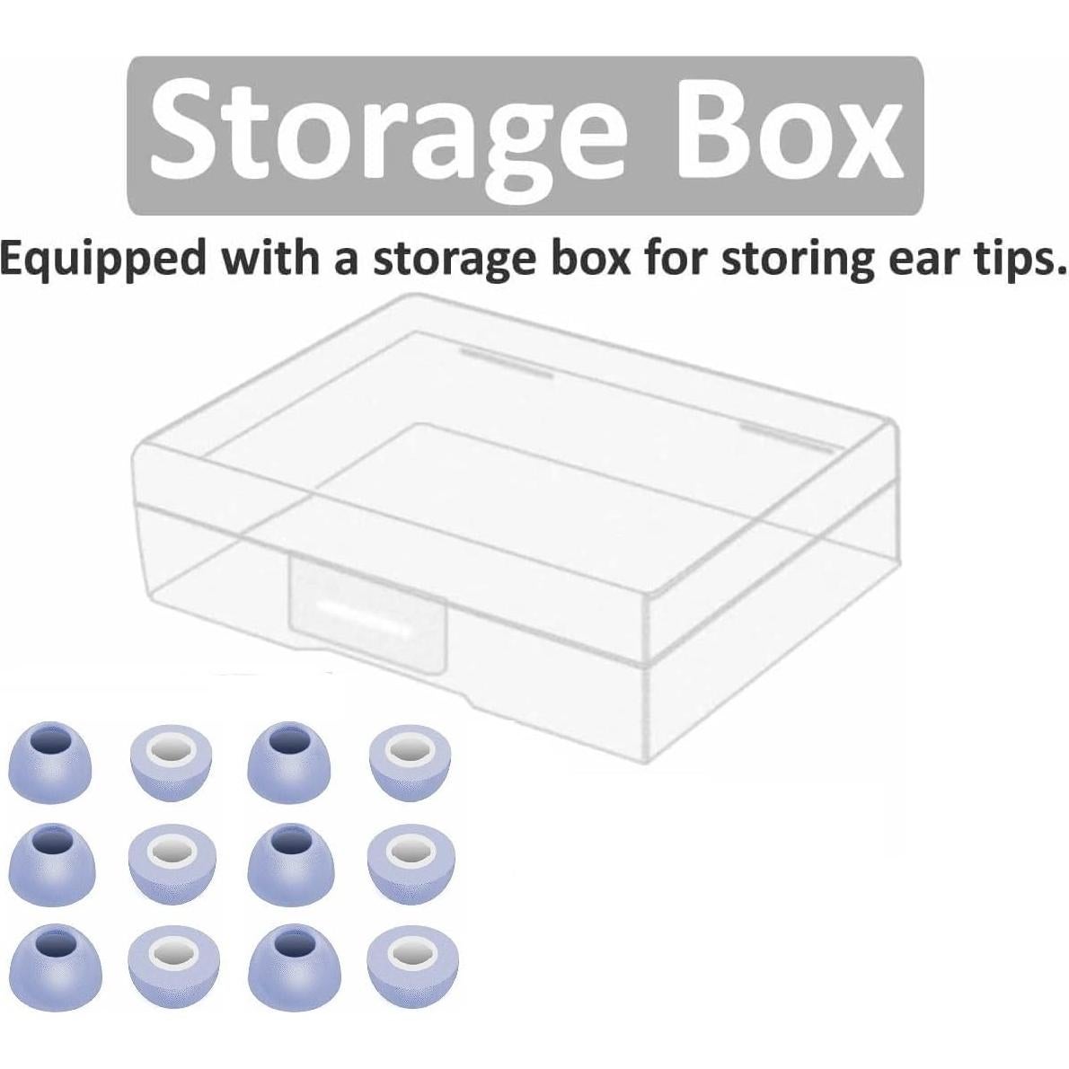 Puntas de Espuma de Memoria BLLQ para Galaxy Buds 2 Pro - 6 Pares