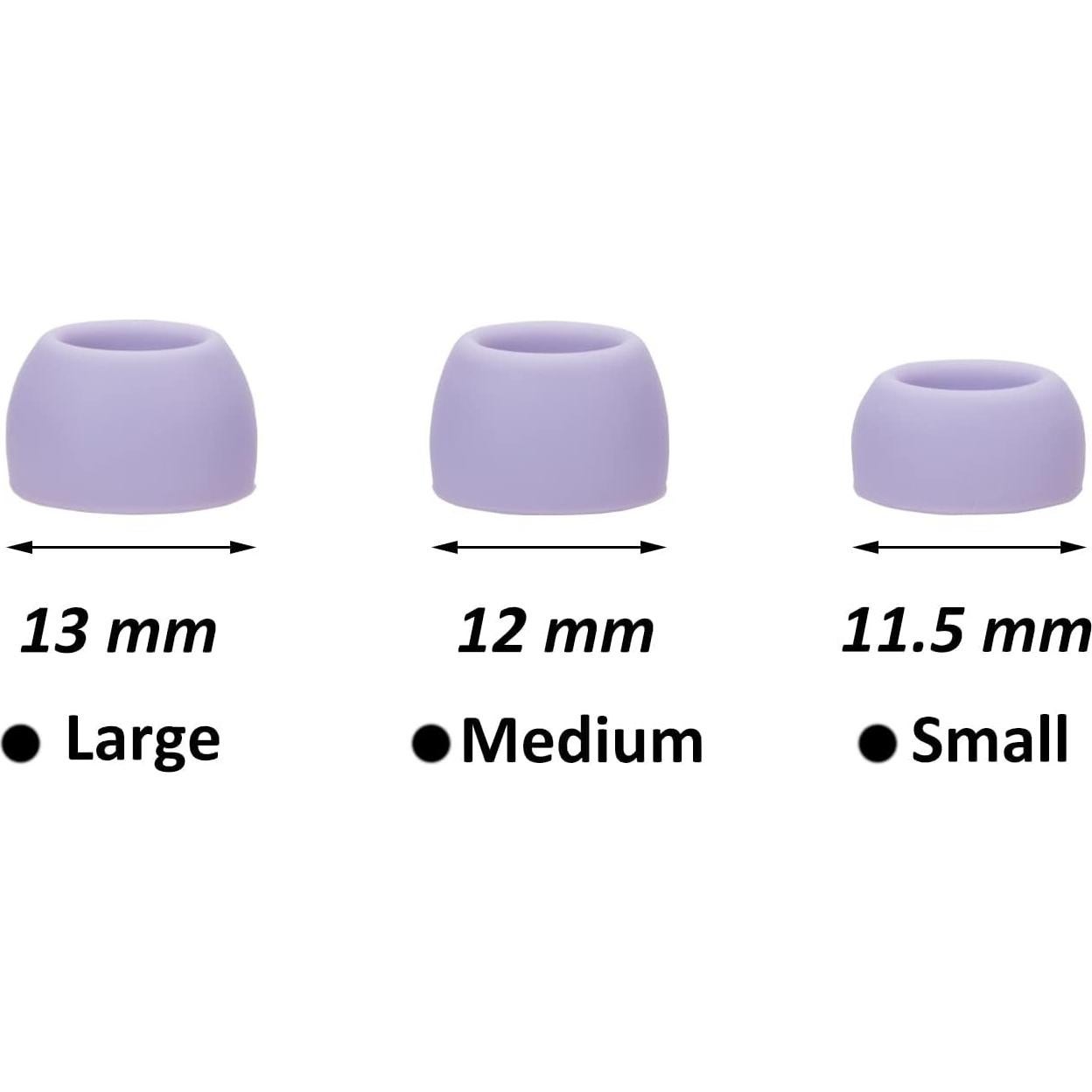 Juego de puntas de silicona para auriculares Samsung Galaxy Buds Pro - 6 pares