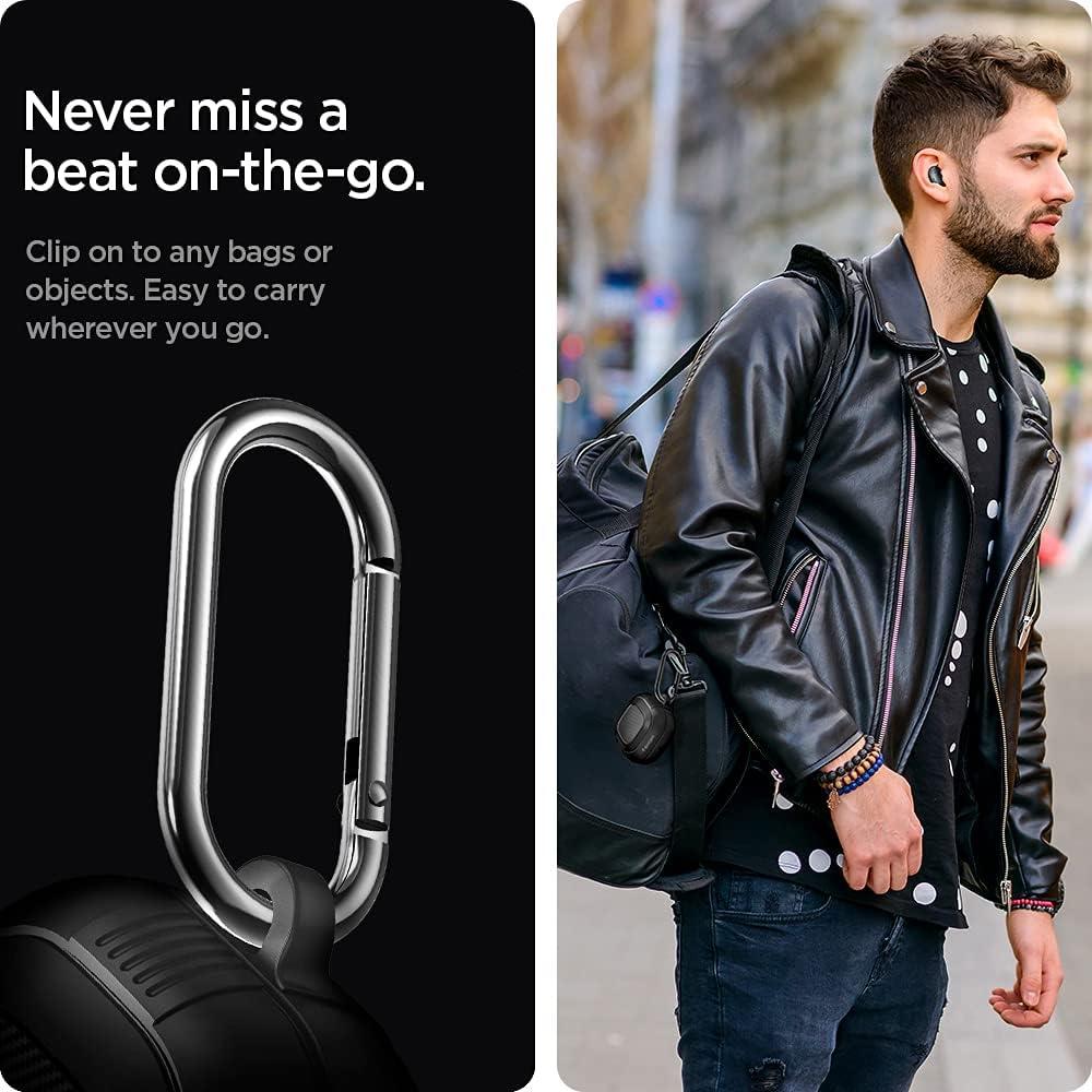 Funda Protectora Spigen Rugged Armor para Galaxy Buds - Negro Mate