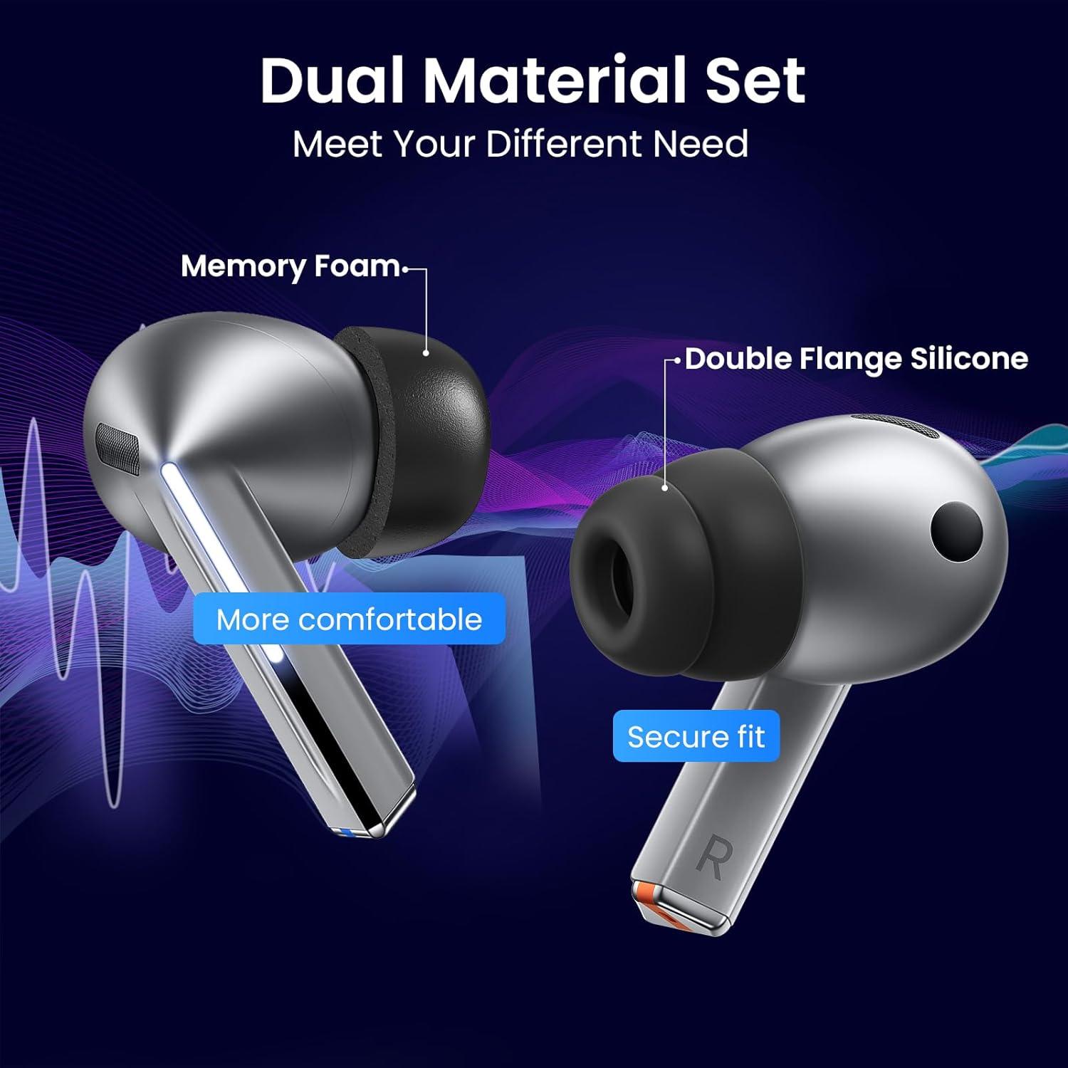 Puntas de Oído Delidigi para Galaxy Buds3 FE/Pro - 6 Pairs