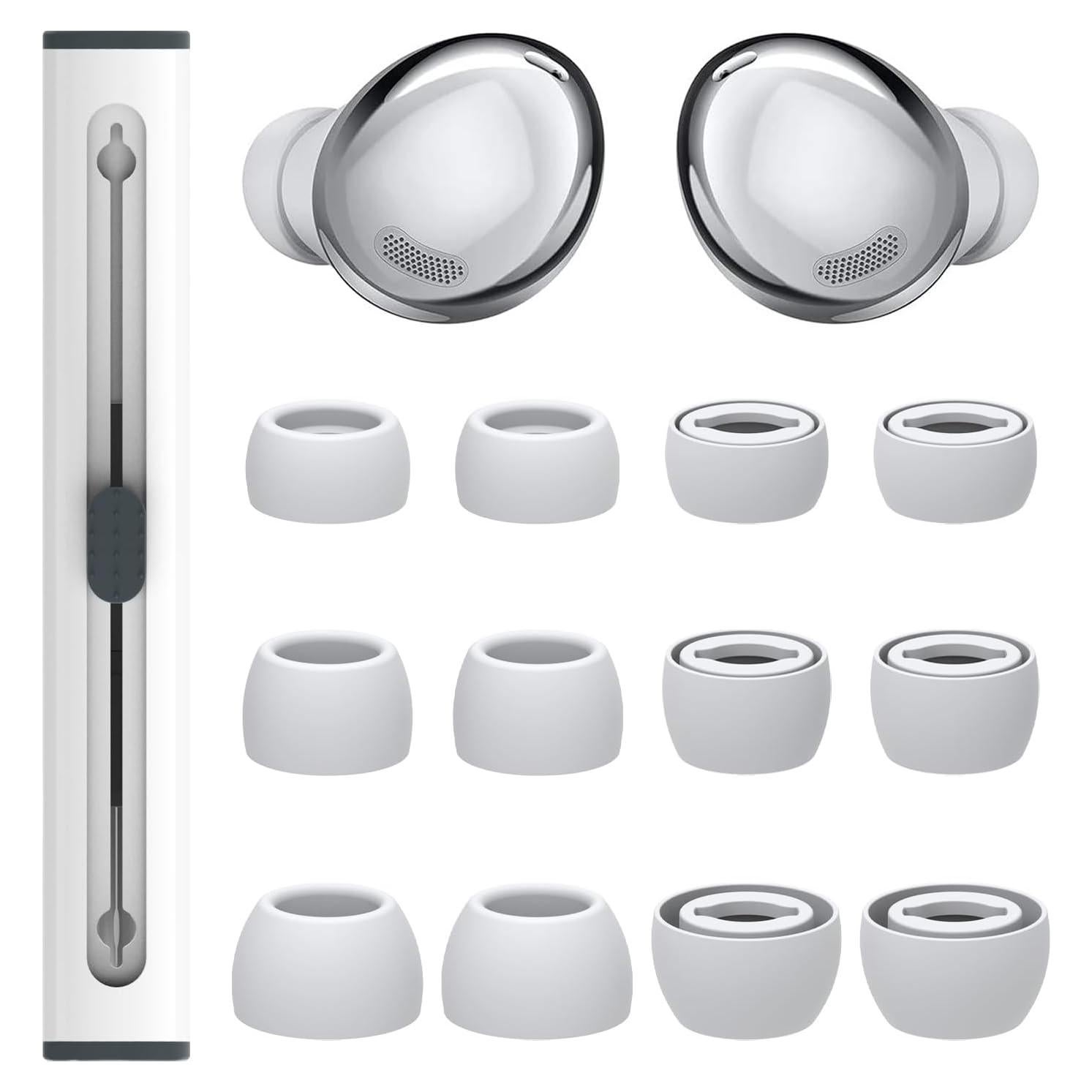 Puntas de Silicona Reemplazo hopopower para Galaxy Buds Pro S/M/L