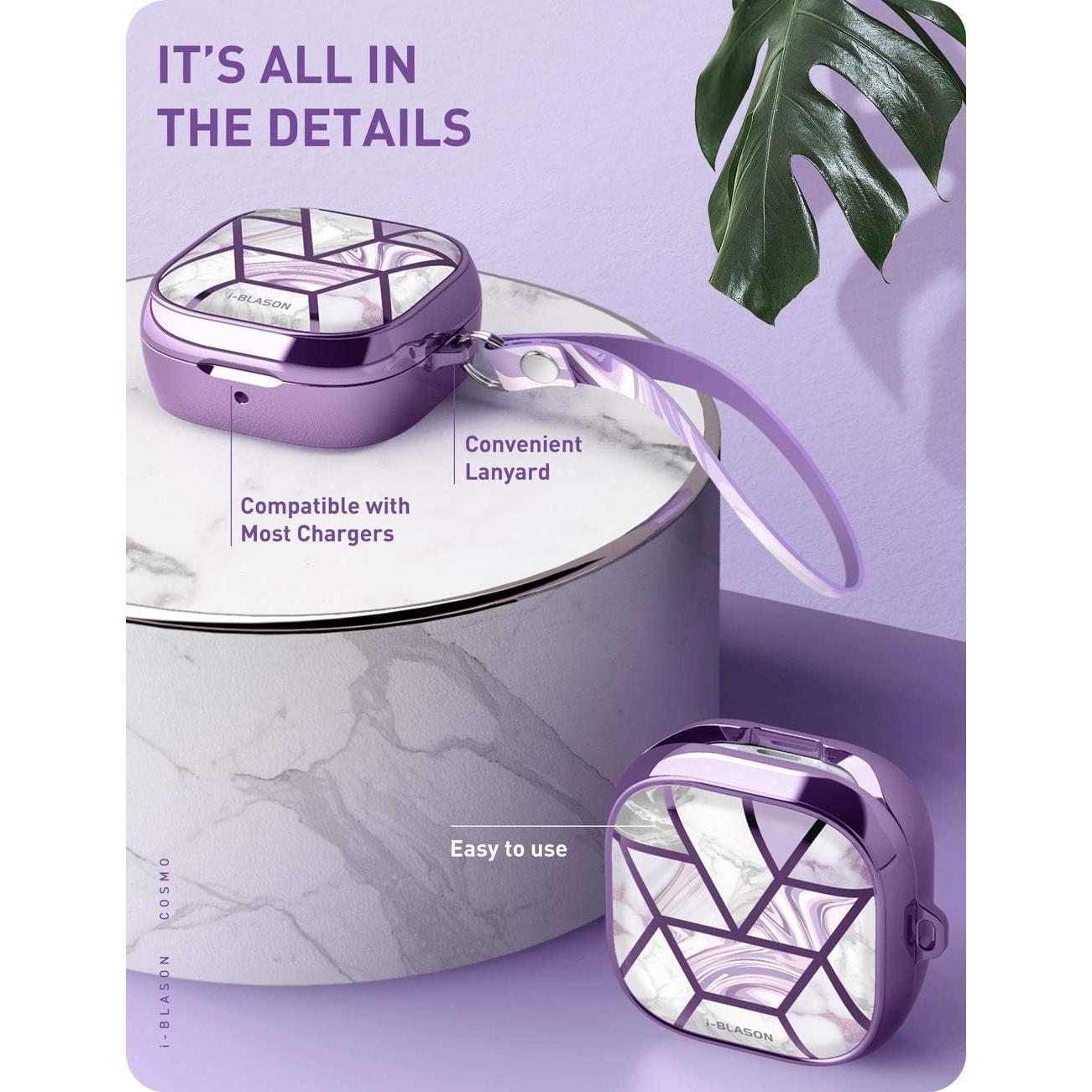 Funda Protectora i-Blason Cosmo Amatista para Galaxy Buds Pro