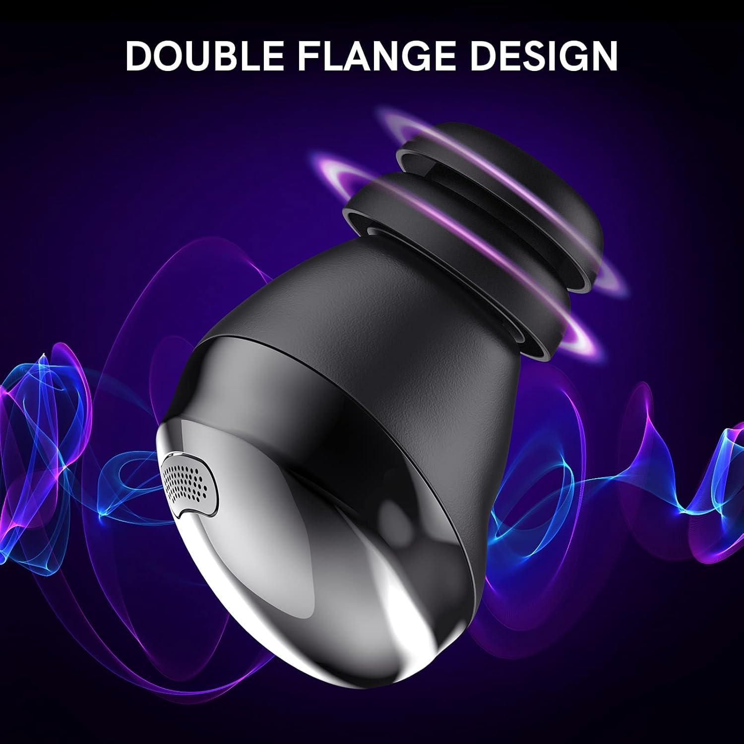 Puntas de Silicona Doble Flange Delidigi para Galaxy Buds Pro - 6 Pares S/M/L