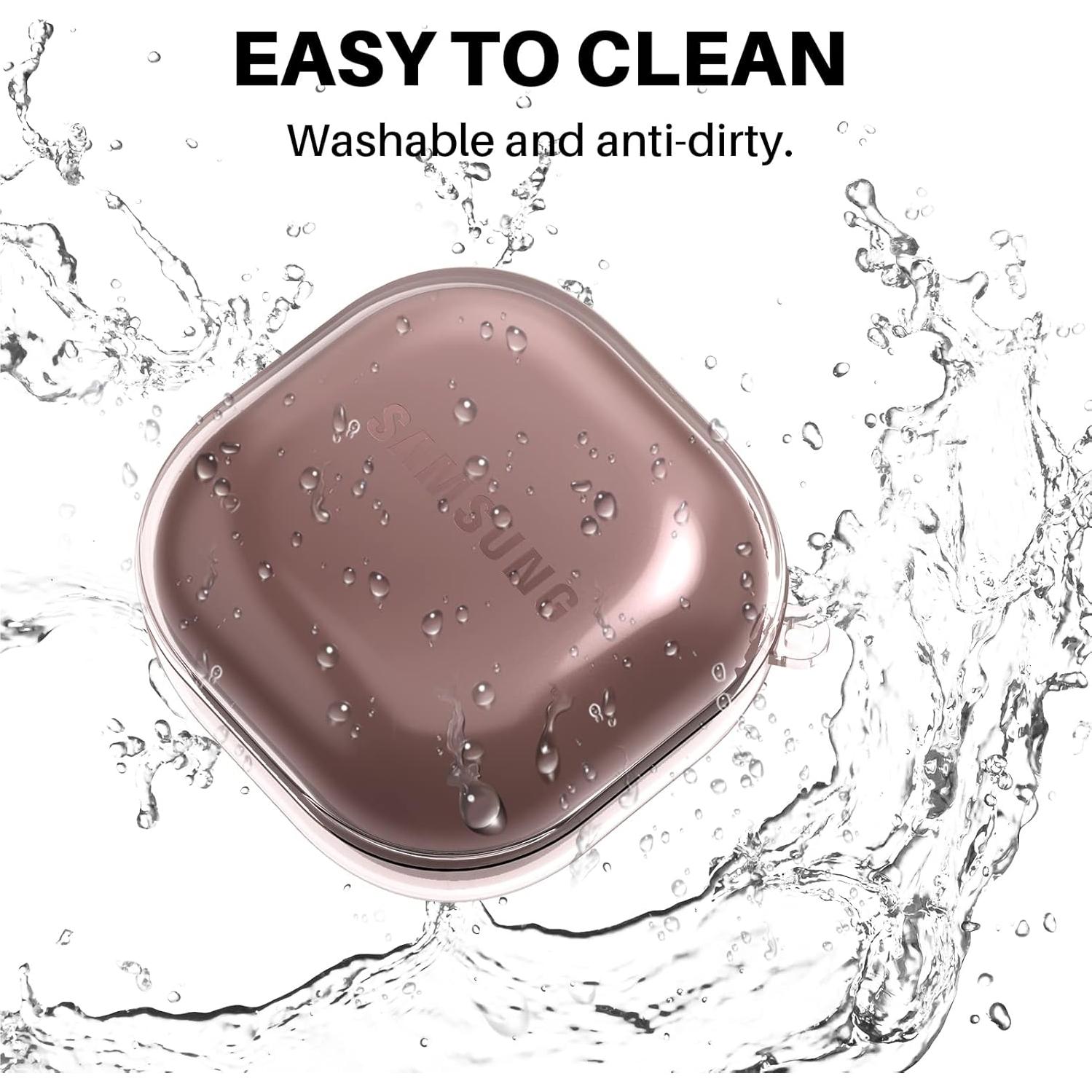 Funda Transparente BEAUDOM para Samsung Galaxy Buds FE/2 Pro/2/Live