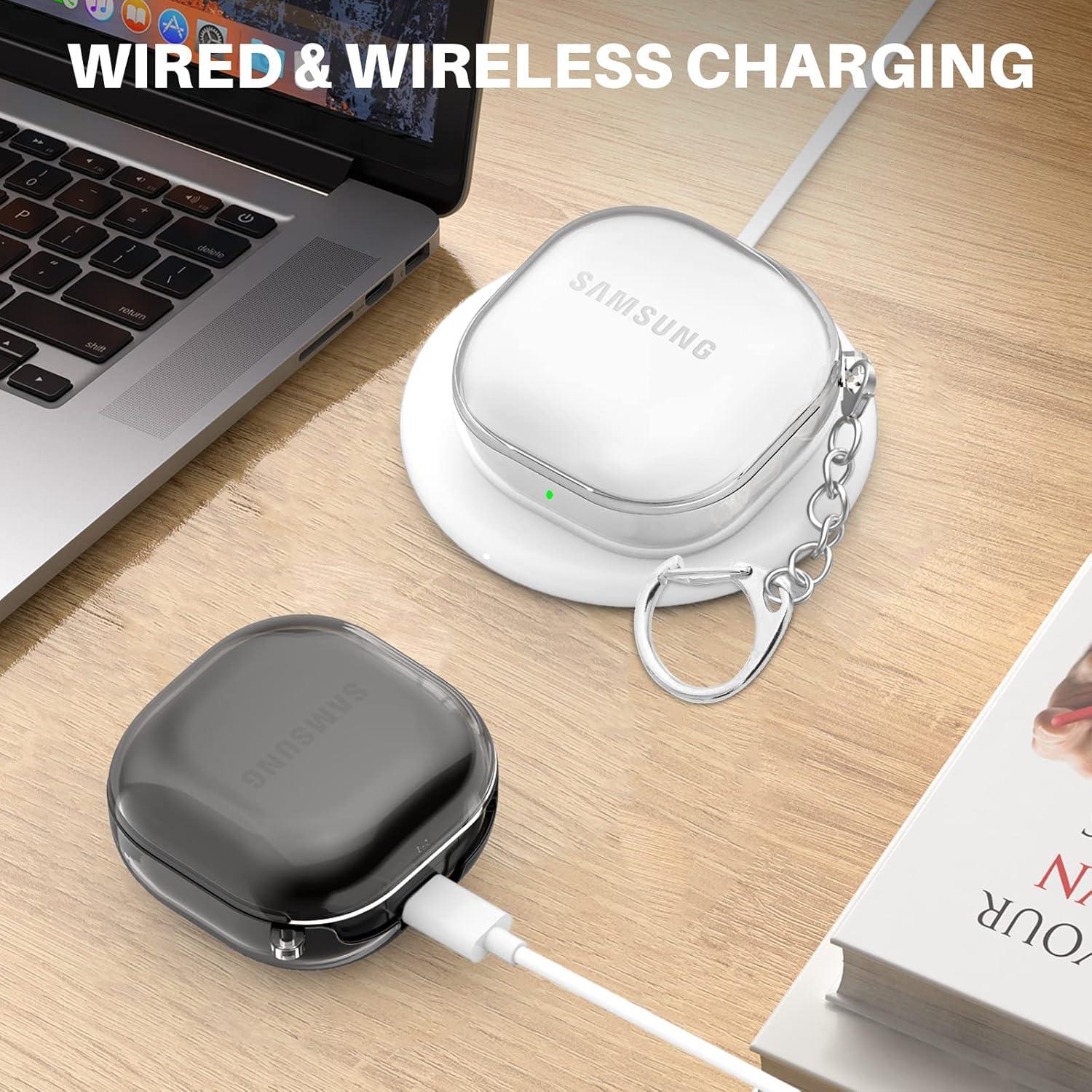 Funda Transparente BEAUDOM para Samsung Galaxy Buds FE/2 Pro/2/Live