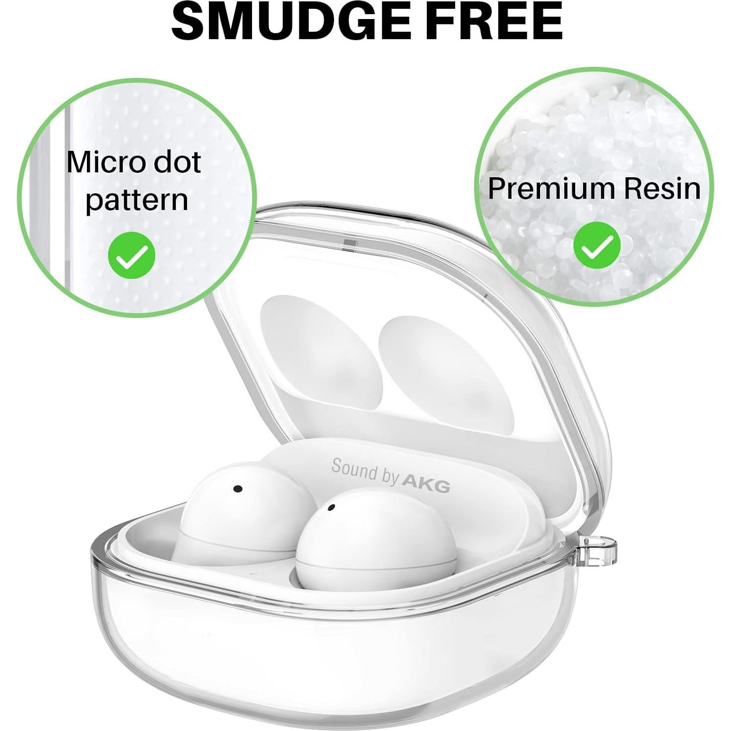 Funda Transparente BEAUDOM para Samsung Galaxy Buds FE/2 Pro/2/Live