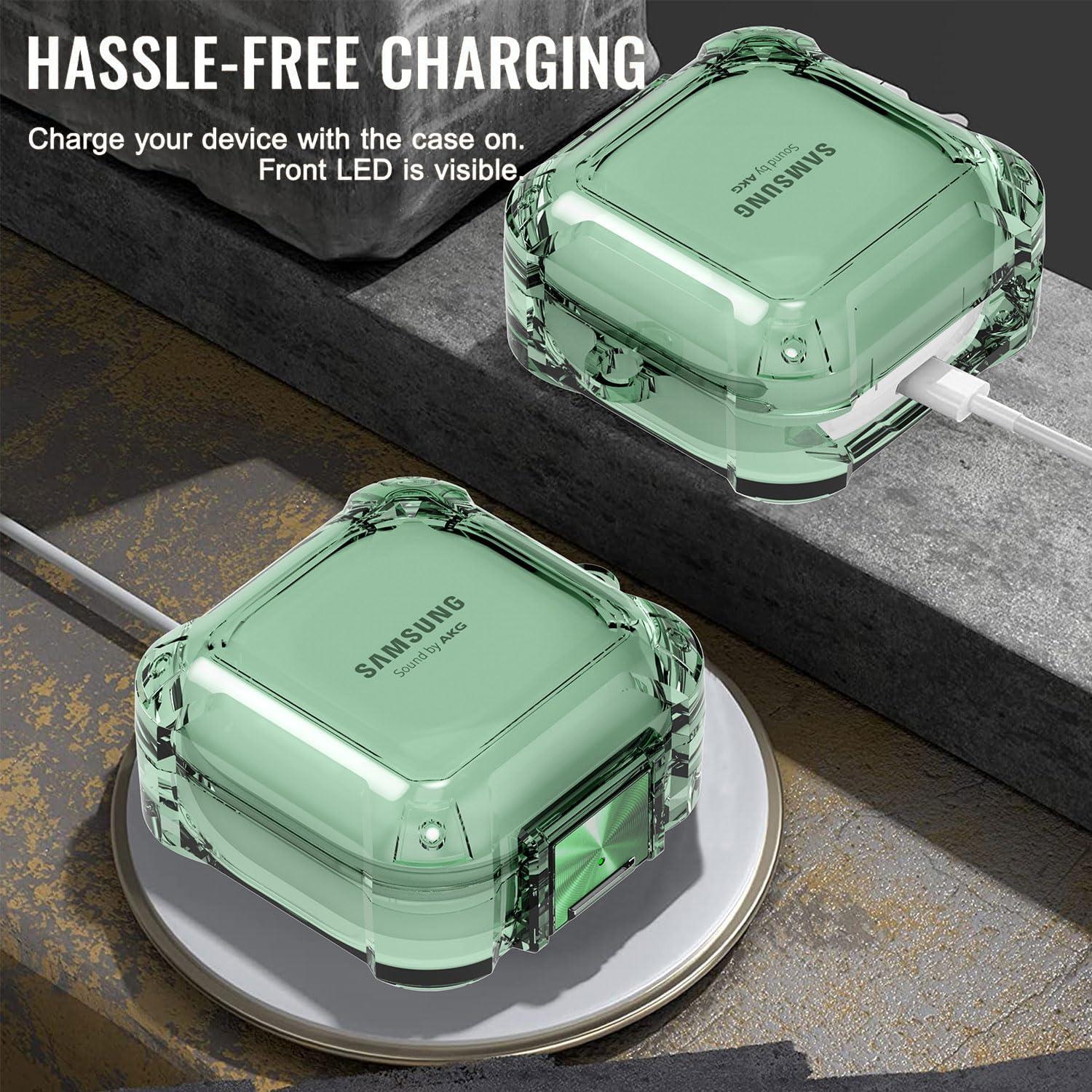 Funda Protectora Transparente Shoukemei para Galaxy Buds