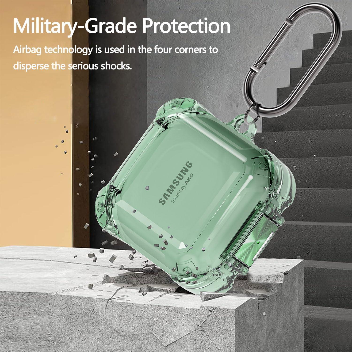 Funda Protectora Transparente Shoukemei para Galaxy Buds