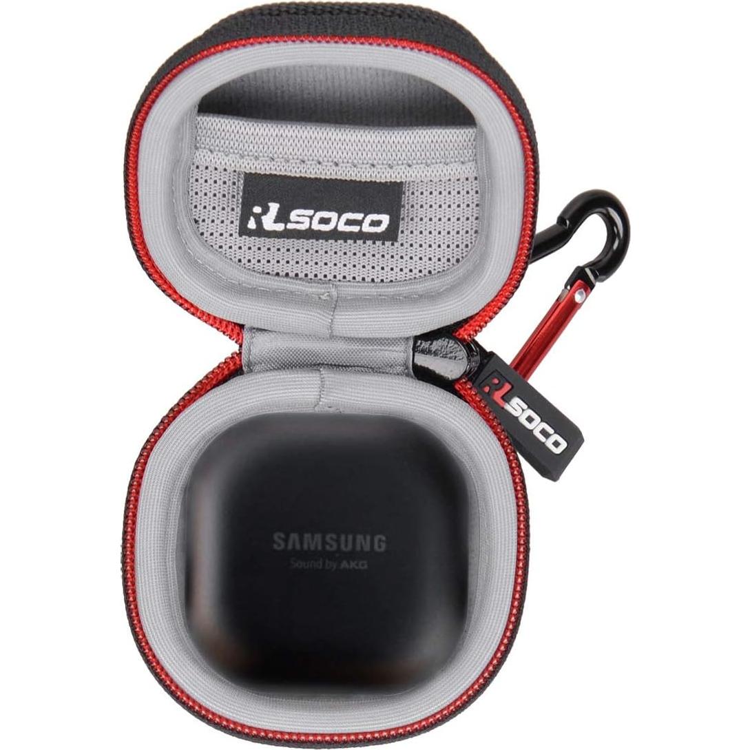 Funda RLSOCO para Galaxy Buds Pro/Buds 2/Buds Live - Negro