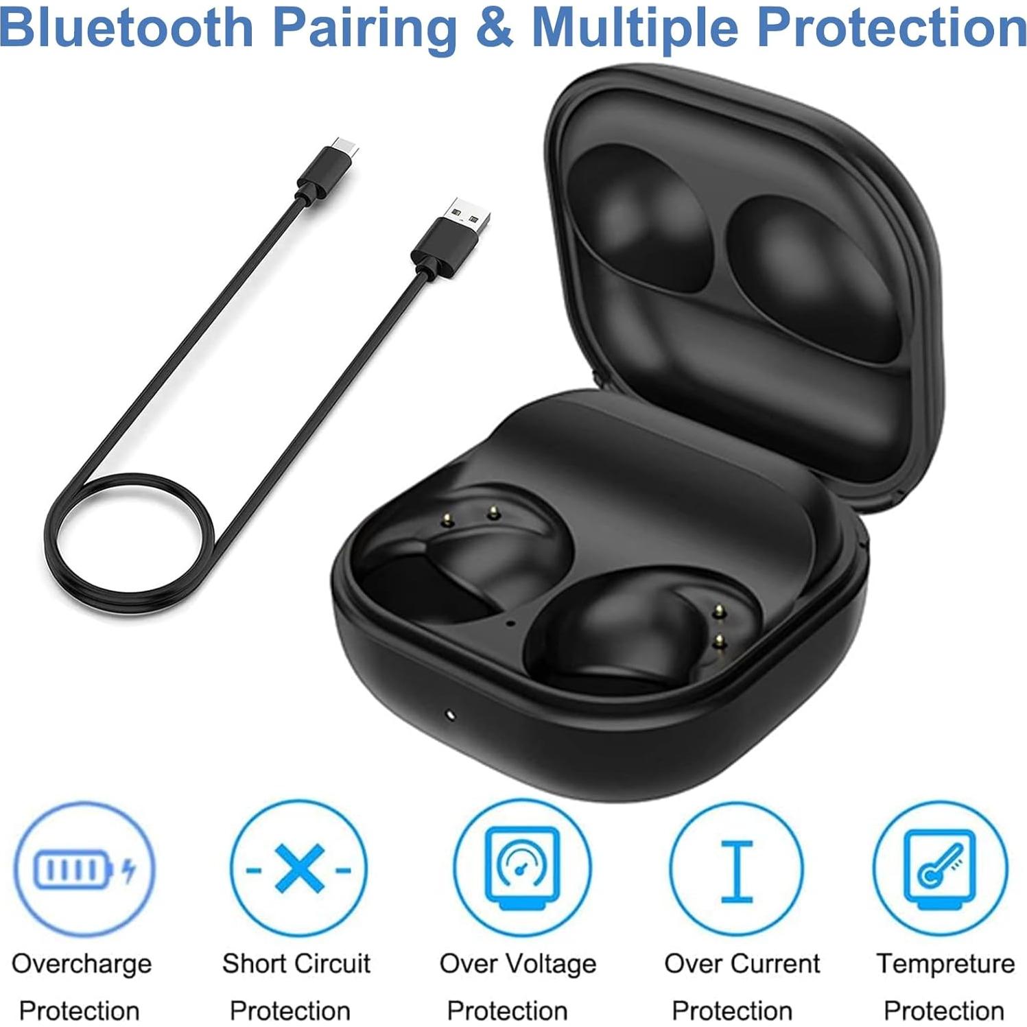 Estuche de Carga para Galaxy Buds 2 Pro EXMRAT - Negro