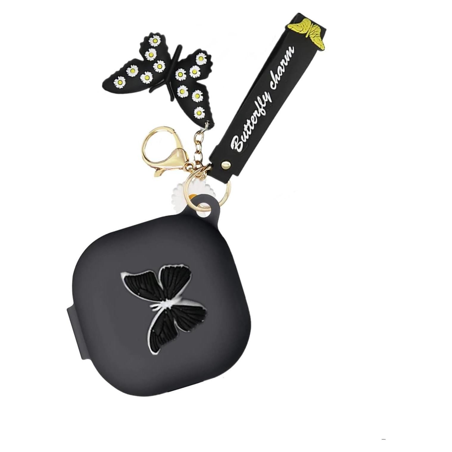 Funda de Silicona para Samsung Galaxy Buds2 Pro - Mariposa 3D