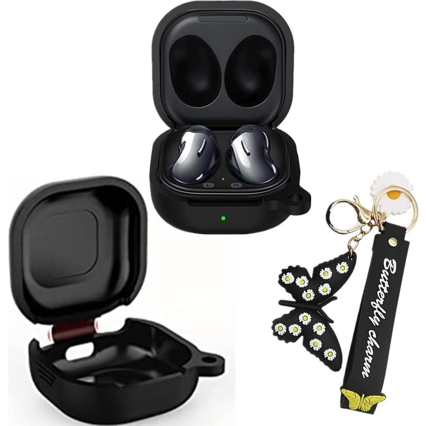 Funda de Silicona para Samsung Galaxy Buds2 Pro - Mariposa 3D