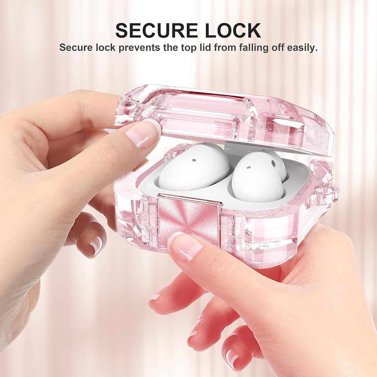 Funda Protectora Transparente Valkit para Galaxy Buds 2 Pro