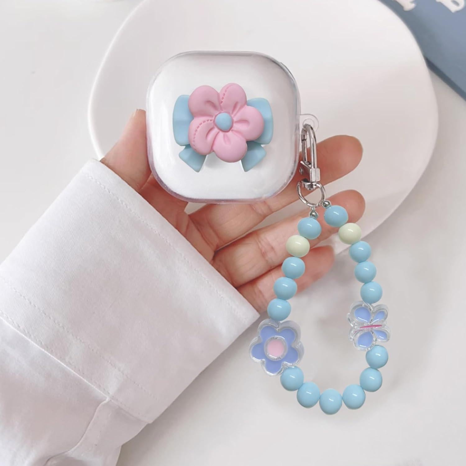 Funda Protectora Clara 360° para Galaxy Buds Pro 2022 - Azul