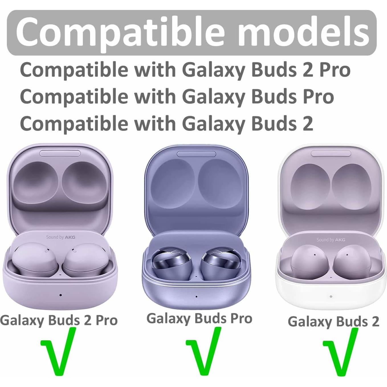 6 Puntas de Espuma Memoria para Galaxy Buds 2 Pro - Negro