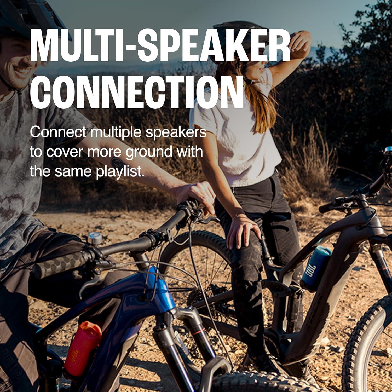 Altavoz Bluetooth JBL Flip 7 Azul + Funda Protectora Dura