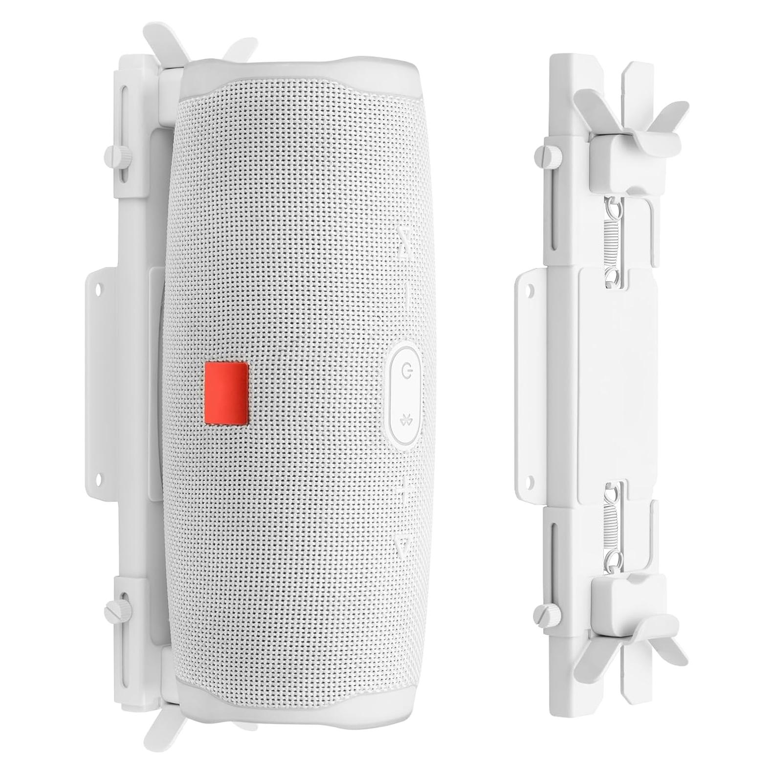 Soporte de Pared para Altavoz TXEsign para JBL Flip/Charge 4/5 - Metal Blanco