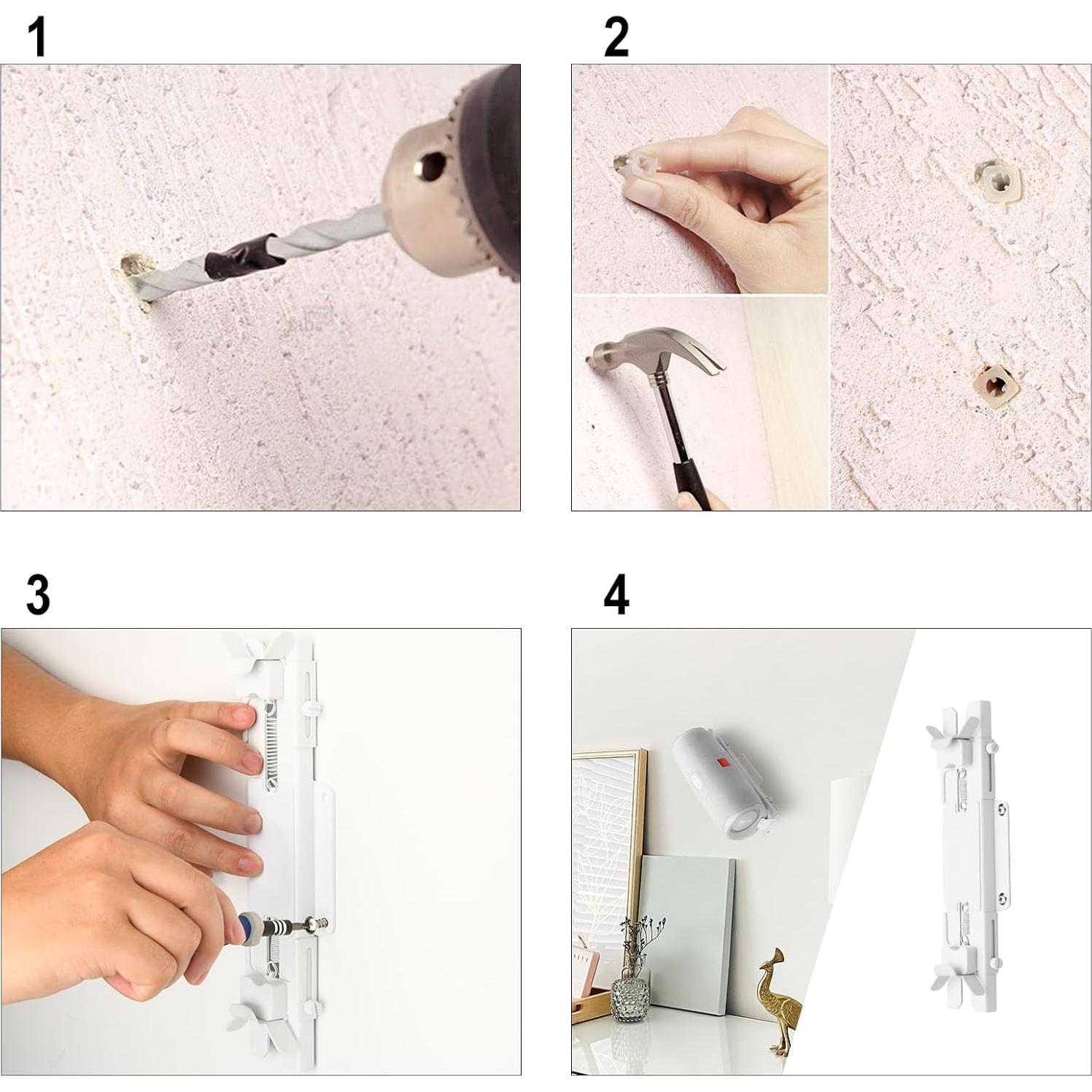 Soporte de Pared para Altavoz TXEsign para JBL Flip/Charge 4/5 - Metal Blanco