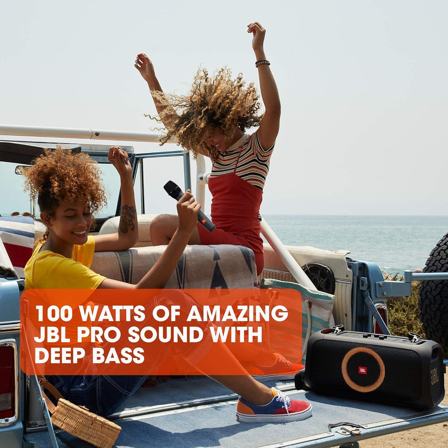 Altavoz Portátil JBL PartyBox On-The-Go 100W Resistente al Agua