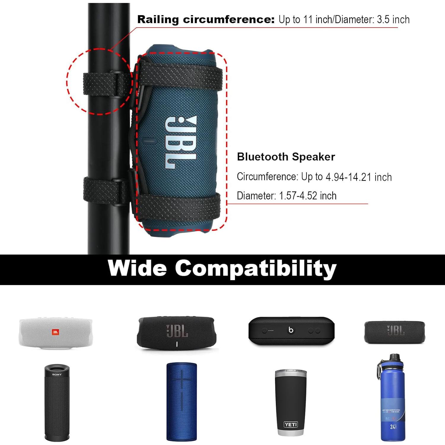 Soporte Portátil Ajustable para Altavoz TXEsign - Bicicleta, Golf, Barco