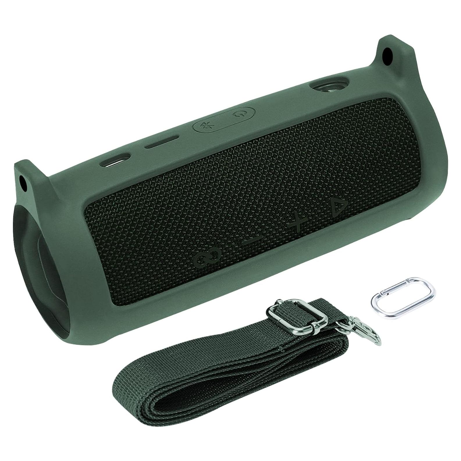 Funda de Silicona Co2CREA para Altavoz JBL Flip 6 Verde