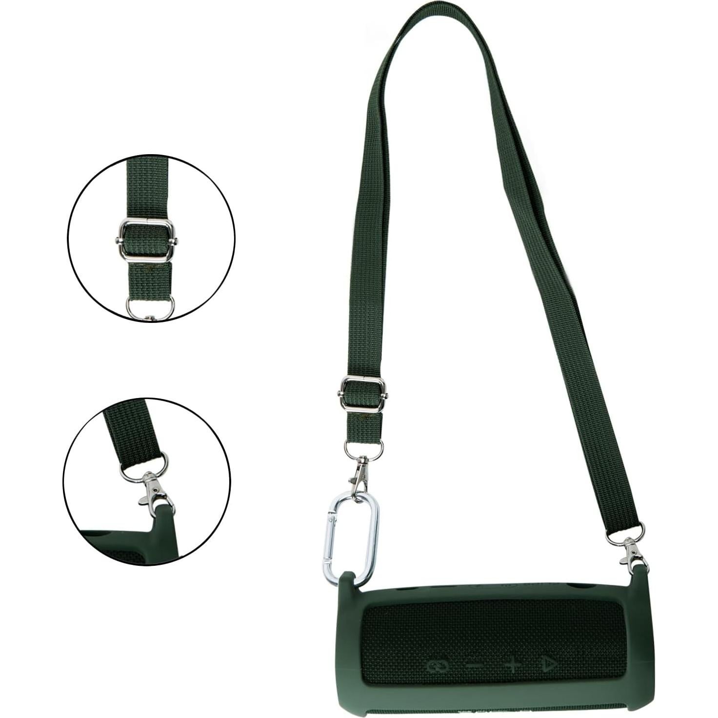 Funda de Silicona Co2CREA para Altavoz JBL Flip 6 Verde