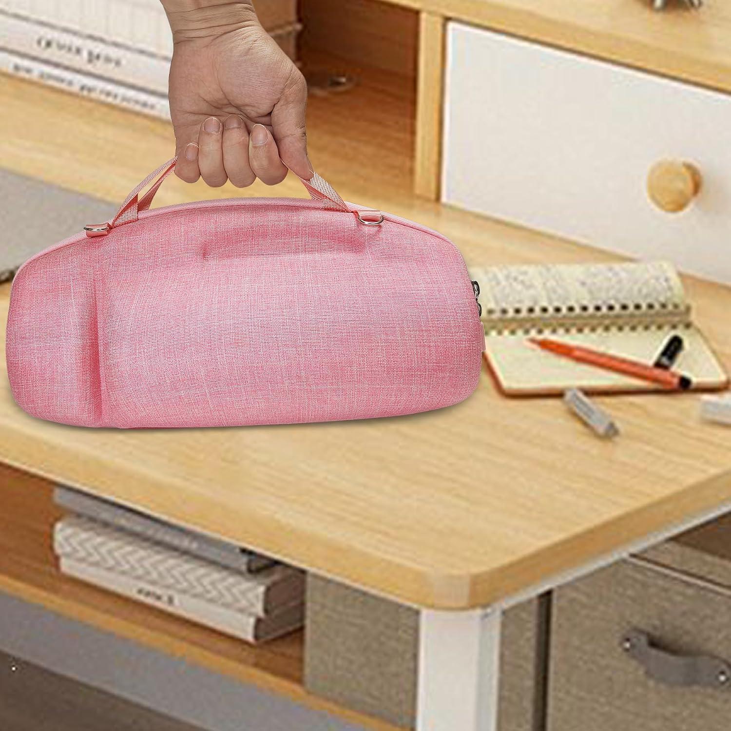 Funda y Estuche Duro JCHPINE para Altavoz JBL Charge 4/5 Rosa